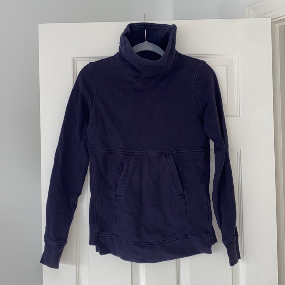 Lululemon Press Pause Turtle Neck Pullover (In Na… - image 1